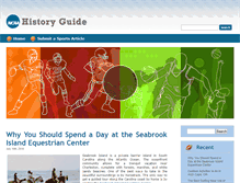 Tablet Screenshot of ncaahistoryguide.com